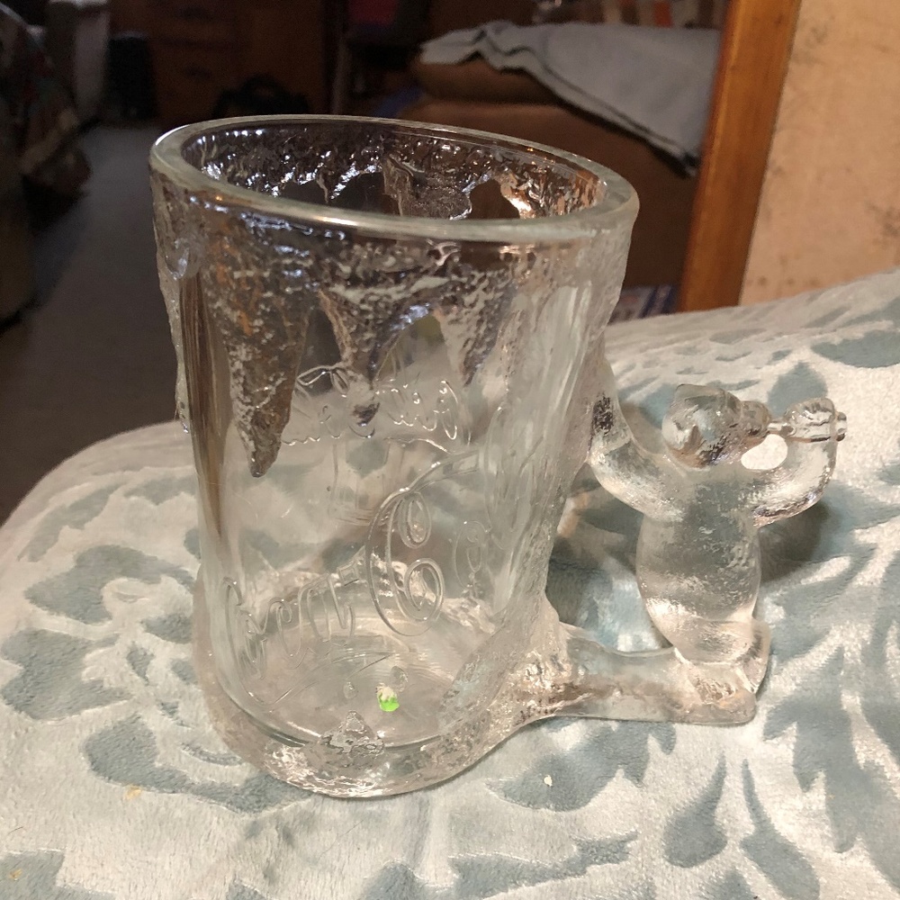 Vintage 1997 Glass Mug